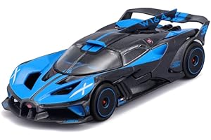 Bburago - Race - Bugatti Bolide W16.4 - Voiture Miniature à l'échelle 1:43 - en Métal - Fidèle à L'Originale - Jouet pour Enfant - à Collectionner à partir de 14 Ans