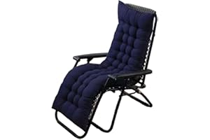 UYEOCO Coussin Chaise Longue Extérieur,Coussin De Chaise Longue Bain De Soleil 170*53/150*53CM Coussin Transat Jardin,Coussin Bain De Soleil,Coussin Chaise Longue Pliable,Coussin De Jardin Extérieur ( Color