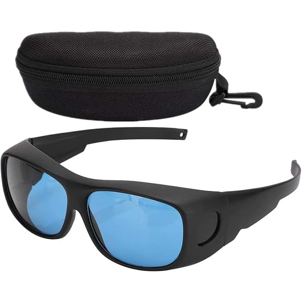 SunStream LED Grow Room Safety Glasses – UV/IR Protection, 380-800nm, For Hydroponics & Greenhouses