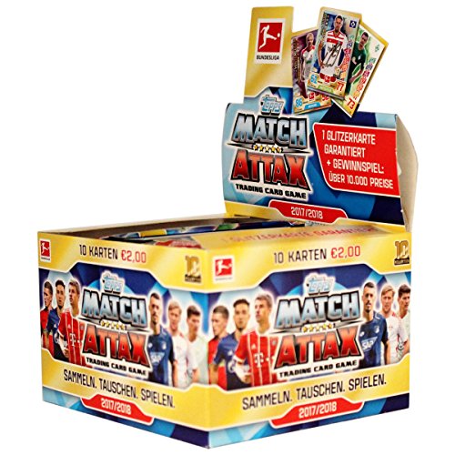 Preisvergleich Produktbild Topps Match Attax - 2017 / 18 Sammelkarten - Display - Deutsch (1 Display)