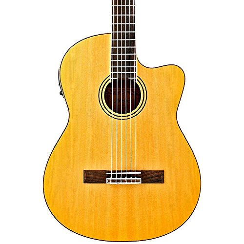 Alvarez - Guitarra acústica RC26HCE con funda incluida, color madera natural