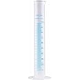 Cilindro Graduato In Plastica Da 100 Ml | Becher Trasparente Per Scienza | Misurazione Precisione | Lab E Cucina | Food Safe