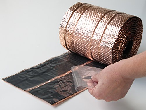 1PLUS Dach-Kupferband IMPACT, Dachschutz mit 4 Längssicken , 5 m Rolle - 7