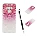 Produktbild Galaxy S8 Plus Hülle, SsHhUu Hybrid Totem Light Weight Flexible Durable Transparent Ultra Slim Soft TPU Gel Silicone Protective Rear Skin Cover Hülle für Samsung Galaxy S8 Plus / S8+ (6.2")