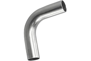 CNANRNANC Coude en acier inoxydable à 90 °, coude à 90 degrés, coude en acier inoxydable, coude de soudure (25 mm)