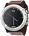 Produktbild Garmin Fenix 3 Saphir Silber mit Lederarmband braun