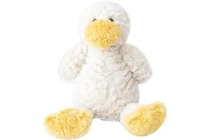 NatureMan 12inch Cute Duck Stuffed Animals, Soft White Duck Plush Pillows Kawaii Duck Plushie Toys Gifts for Kids Christmas Children's Day