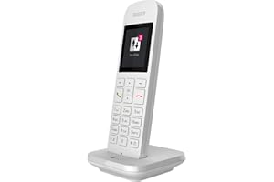 Telekom Speedphone 12 Weiß Kabelloses Telefon, Eco-Mode, Strahlungsarm BRANDNEU