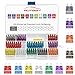 Autosicherungen Set 120 Pcs, KFZ Sicherungen Set 2A-40A, Sicherung Auto, Flachsicherung 19mm Autown®