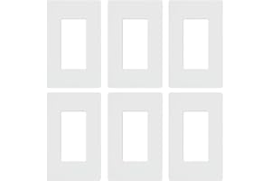 Lutron Claro single-gang Wanddose – parent, CW-1-WH-6