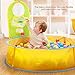 Produktbild MondayUp Pop Up Baby Strand Zelt UV-Schutz Pool Zelt Sonnenschutz Kinder Bällebad Spielzelt Planschbecken Strand Vordach Zelt für Babys Kinder