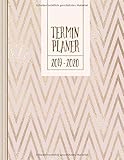 Terminplaner: 18 Monate 2019 2020 Planer für Frauen, A4 - Kalender Organizer ab Juli 2019 bis Dezember 2020 - Jahresübersicht Monatsübersicht Wochenübersicht, To Do Listen, Notizen. Pastell Rosegold by Stylesyndikat Kalender Planer