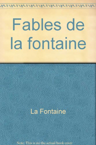 couverture de : Fables