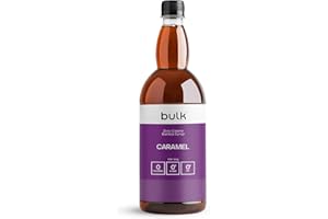 Bulk Zero Calorie Barista Syrups, Sugar Free, Caramel, 1000 ml