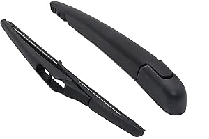 CYSJ LMMPP 10" Escobilla y Brazo del limpiaparabrisas del Coche Trasero para Nissan para Micra K14 2017-2022