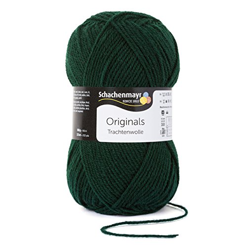 Schachenmayr 9801876-00070 Handstrickgarn, Wolle, tanne