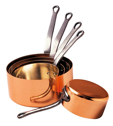 Baumalu 201020 Série de 5 Casseroles Spécial Gaz Diamètre: 12 cm à 20 cm