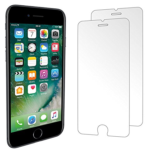 iPhone 7 Plus Screen Protector [2 Pack] iSOUL iPhone 7 Plus Tempered Glass [3D Touch Compatible 0.2mm Thickness / 9H Hardness Rating]