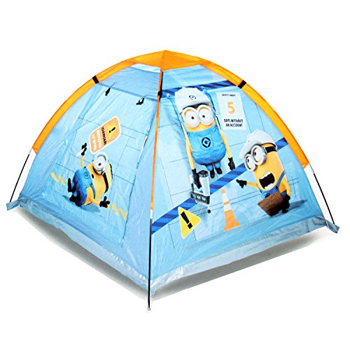 Preisvergleich Produktbild Global4Kids 25913 Abenteuerzelt MINIONS Iglu-Zelt Kinderzelt Spielzelt