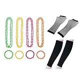 Eigenschaften: Diese 4 Arten von Zubehör sind in einem Set, eine Größe passt für die meisten Menschen, ein gutes und passendes Outfit für eine Motto-Party.