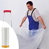OLLEVRA Boya Badana Eşya Koruma Hışır &Ouml;rt&uuml;s&uuml; 180cm x 15 mt Yapışkanlı Hışır &Ouml;rt&uuml;