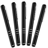 Premium Touchstift schwarz mit 20 x Ersatzspitzen...
