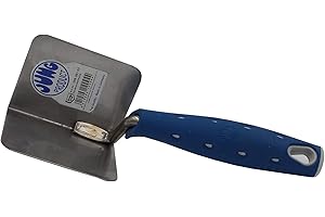 Jung Henkelmann 28508101 Truelle d'angle en acier inoxydable avec poignée souple et angle 90° 80 x 60 cm