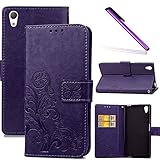 Hecho de cuero de la PU sintético Premium, material interior suave proporciona una buena protección para tu móvil