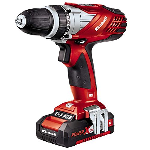 Einhell 8-faches Power X-Change Starter Set (inkl. Akku-Rasenmäher, Bohrschrauber, Laubbläser und Lampe, 2 x 18 V Akkus 3,0 Ah, 2 Schnell-Ladegeräte) - 9
