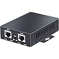 SODOLA 2 Port POE Extender 10/100Mbps,1 in 2 Out POE Repeater for Security Systems IP Camera, PoE Amplifier, PoE Booster, Wall-Mount, IEEE 802.3at / 802.3af, Metal Housing Network PoE Signal Extender