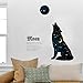 Produktbild Wohnkultur, Omiky DIY Cartoon Sternennacht Wolf Abnehmbare Art Wandtattoo Familie Home Aufkleber Wandbild