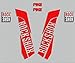 Produktbild PEGATINAS HORQUILLA ROCKSHOX PIKE 2015 R276 FORK STICKERS AUFKLEBER DECALS AUTOCOLLANTS ADESIVI BIKE MTB BTT FREERIDE ROJO