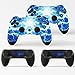 Produktbild giZmoZ n gadgetZ GNG Playstation 4 PS4, Motiv: Electric Storm, 2er-Set mit Aufklebern für Controller