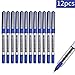 Price comparison product image Deli Retractable Gel Pens Fine Point Rollerball Pens Black,Blue,Red for Smooth Writing,0.5mm,12-Count