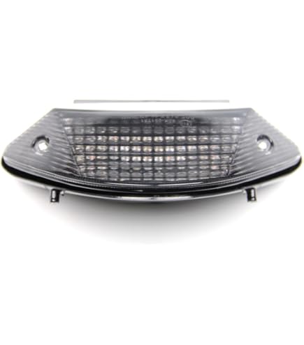Feu Arrière LED Avec Clignotants Intégrés Pour Honda CB600F Hornet 600 (2005-2006) - Plug & Play, Fumé Noir - Compatible, Résistances Incluses