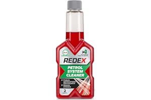 Redex Petrol System Cleaner 250ml, Petrol Injector Cleaner To Remove Harmful Deposits, Maximise Performance & Increase Fuel Economy With Redex Fuel Additives For Petrol Engines, Suitable For Hybrids