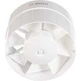 Bosch Bathroom Ventilation Fan 1200 Series (150 mm), White