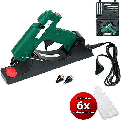 Heißklebepistole SELLNET Heißklebegerät 500W kabellos Inkl.6 Klebesticks SN800a