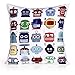 serviceworld Fashion Polyester & Polyester Blend Leaning Cushion Covers Square 15.7"*15.7" Throw Pillow Case,The square robot