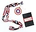Produktbild Marvel Captain America Logo Lanyard w/ Logo Charm