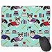 Produktbild Tricolored Corgi Teacher - Back to School, Dog, Dog Breeds, Cute Dog Design - Blue Mousepad 18x22 cm