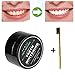 Produktbild LCLrute Hohe Qualität Teeth Whitening Powder Natürliche Bio-Aktivkohle Bambus Zahnpasta (Schwarz)