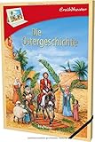 Erzähltheater: Die Ostergeschichte (Das Kaufmann-Erzähltheater / 12 Bild- und 3 Textkarten in der aufstellbaren Mappe: Öffnen - umklappen - aufstellen - fertig) by 