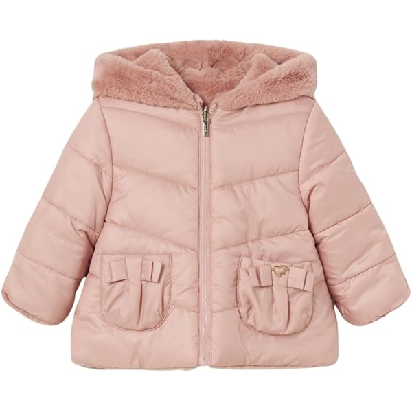 Tutone Imbottito Mayoral Per Neonato - Invernale Con Cappuccio Pelliccia | Taglia 1-2 Mesi - Foto 6