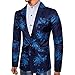 Produktbild Anzug Herren UFODB Männer Smokingsjacke Smoking Drucken One Button Anzugsjacke Hochzeit Party Modern Herrenanzug Sweatblazer Freizeitanzug Hochwertiger