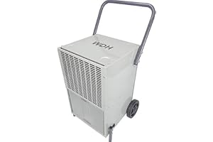 Aktobis Déshumidificateur professionnel WDH-35B en métal avec une capacité de déshumidification jusqu'à 35 litres/jour !