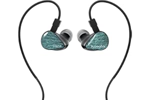 KGUSS Topping Arpegear Hane Écouteurs intra-auriculaires 10 mm DLC Dynamic Driver IEM avec commutateur DIP 4 positions et câble détachable 0,78 à 2 broches