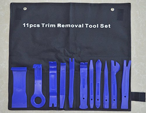 BIGWING Style Herramienta a Juego de 11 de POM Utensilio Desmontar el Audio de Coche, Azúl