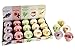 Produktbild Eine Badekugel 180g, versch. Düfte/Farben : Lavendel/lila, Rose/rosa, Zitronengras/grün, Milch & Honig/weiß, Vanille/creme