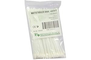 BRINKMANN MEDICAL EIN UNTERNEHME Watteträger Unsteril Kleiner Wattekopf
